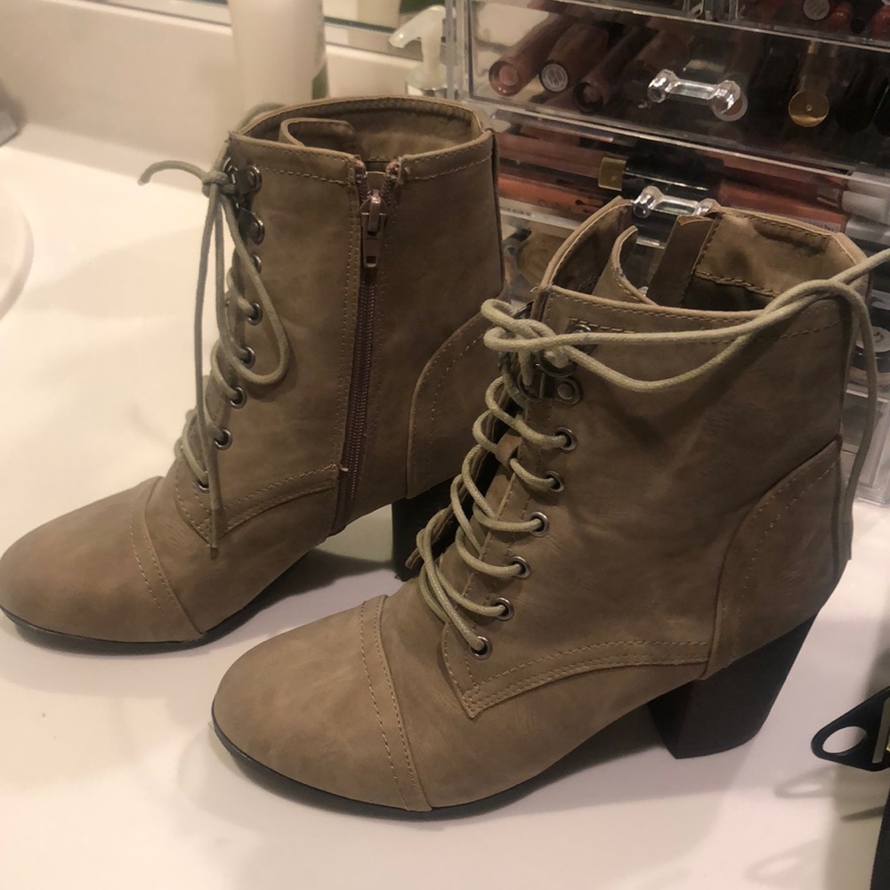 Lace up Booties